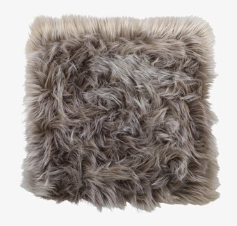 Konstgjord Sittdyna Mocca från Chic Antique i minimalistisk miljö