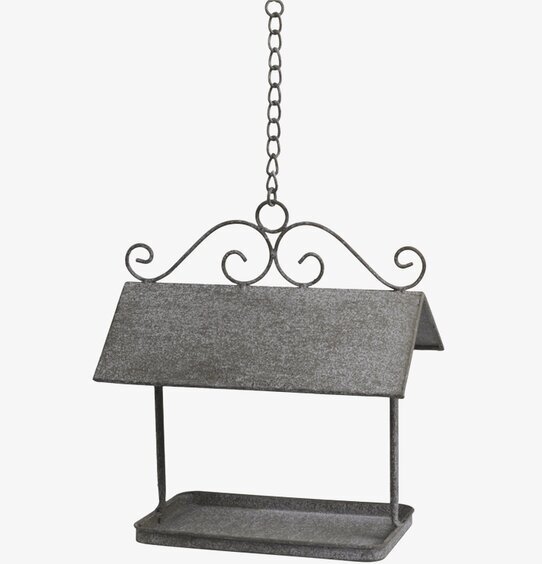 Fågelmatare Med Upphäng från Chic Antique i rustik metall