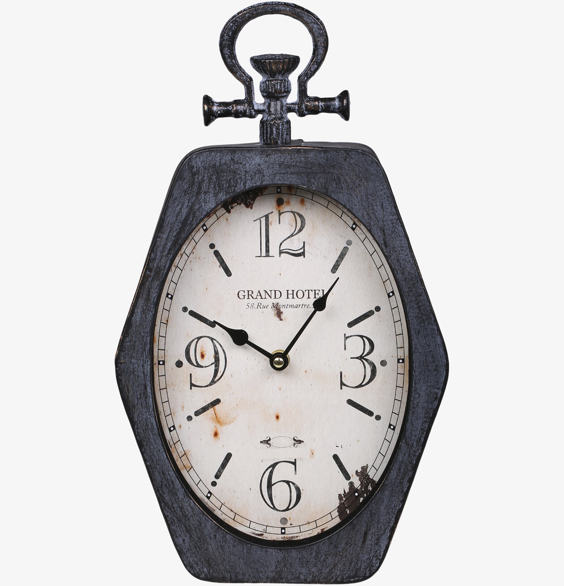 Väggklocka Antiksvart från Chic Antique med antik design