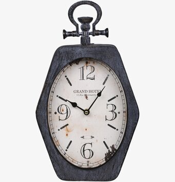 Väggklocka Antiksvart från Chic Antique med antik design