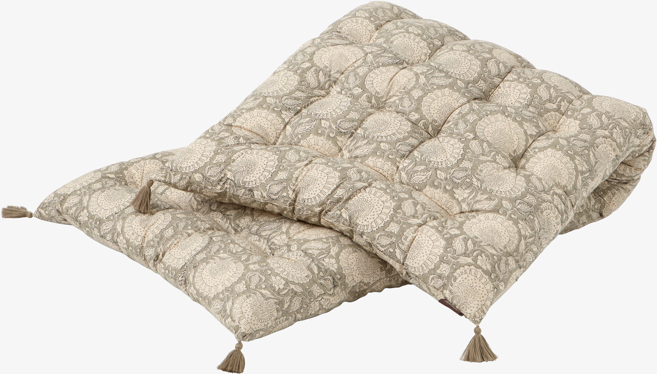 Madrass Shimla Sand 180 cm från Bungalow med blommönster