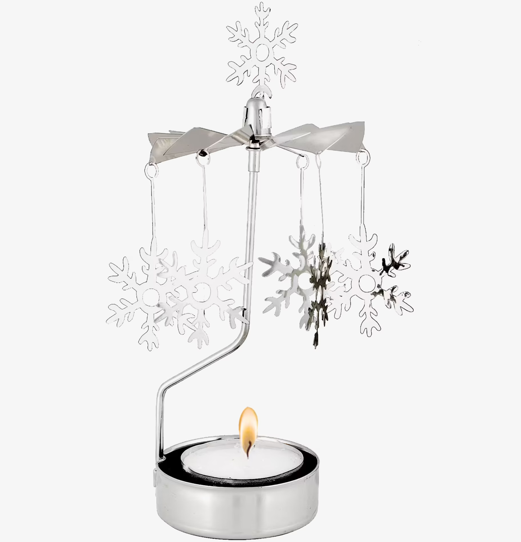 Änglaspel Snöflinga från Pluto Produkter på vit bakgrund