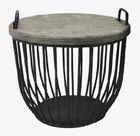 Soffbord Antiksvart Mellan från Chic Antique i industriell stil