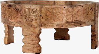 Rund Bricka På Fötter Unika Mellan från IB Laursen, trä