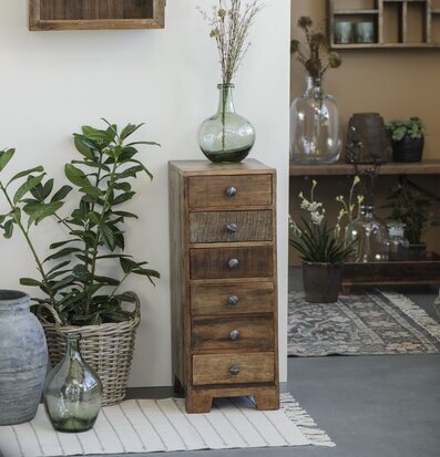Byrå 6 Lådor Unika från IB Laursen med rustik charm