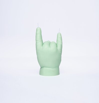 Candle Hand Baby Green - You Rock från Candlehand