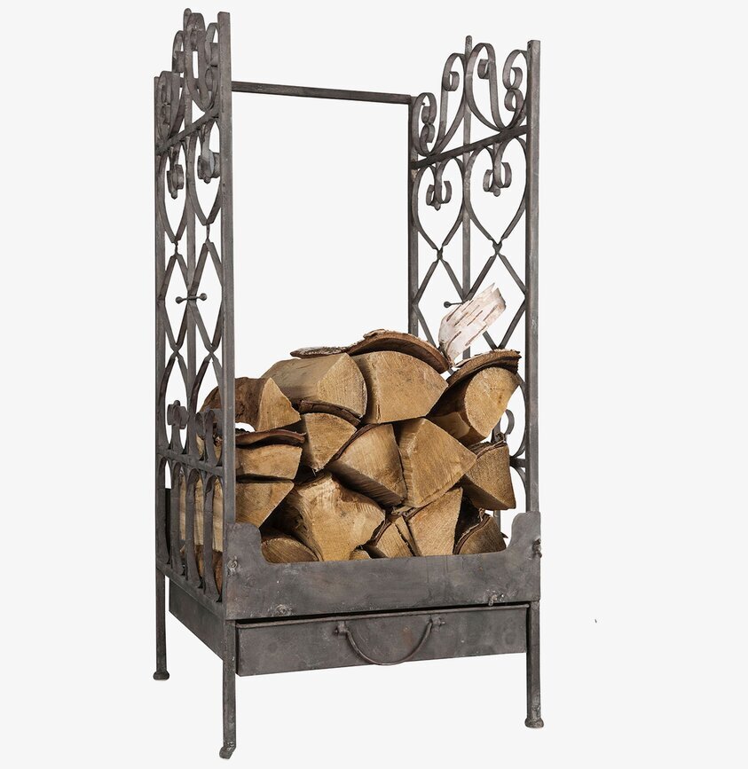 Vedhylla Metall från A Lot Decoration med vedlåda