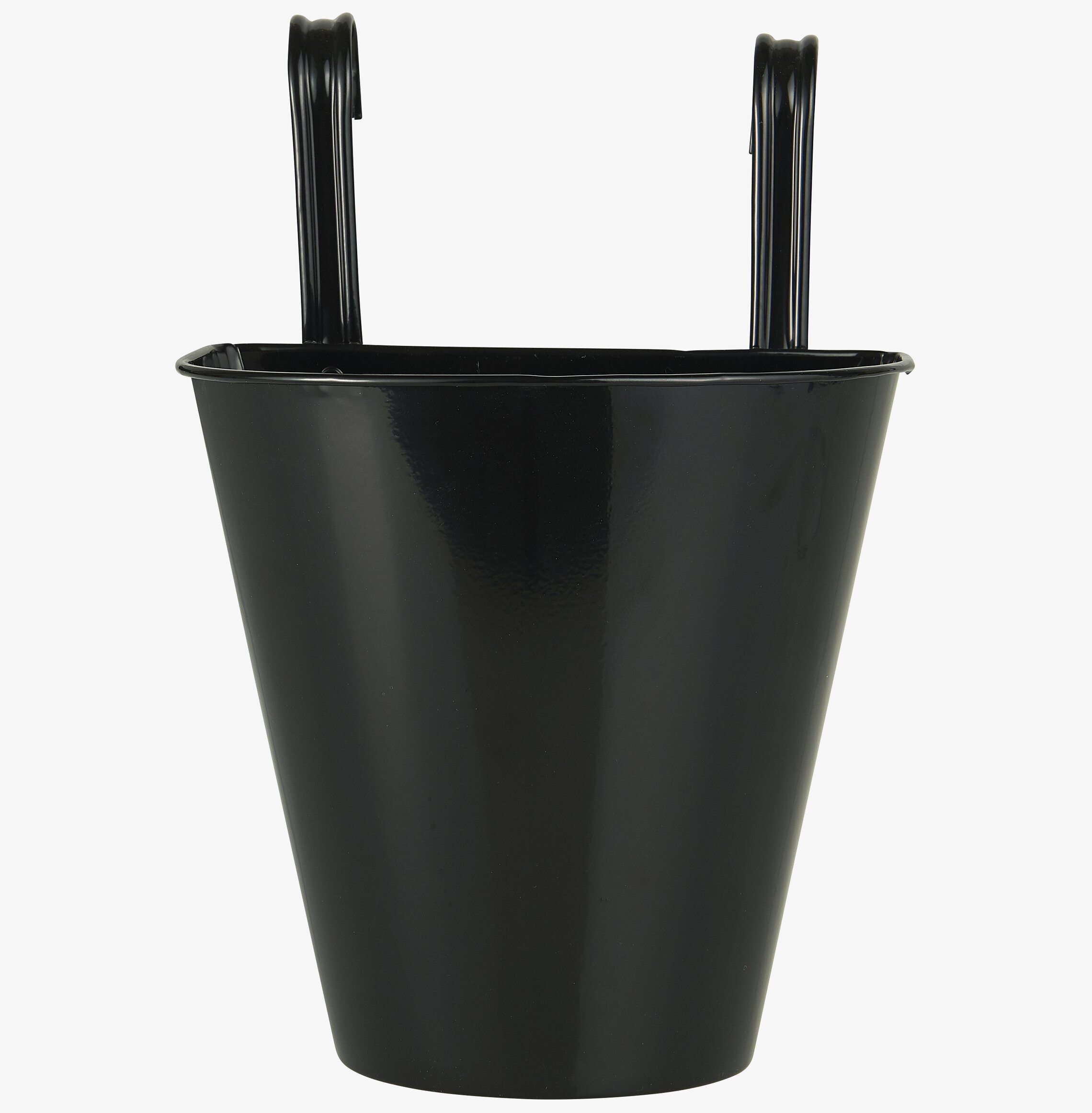 Väggkruka Svart från IB Laursen i pulverlackerad metall