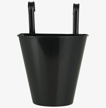 Väggkruka Svart från IB Laursen i pulverlackerad metall