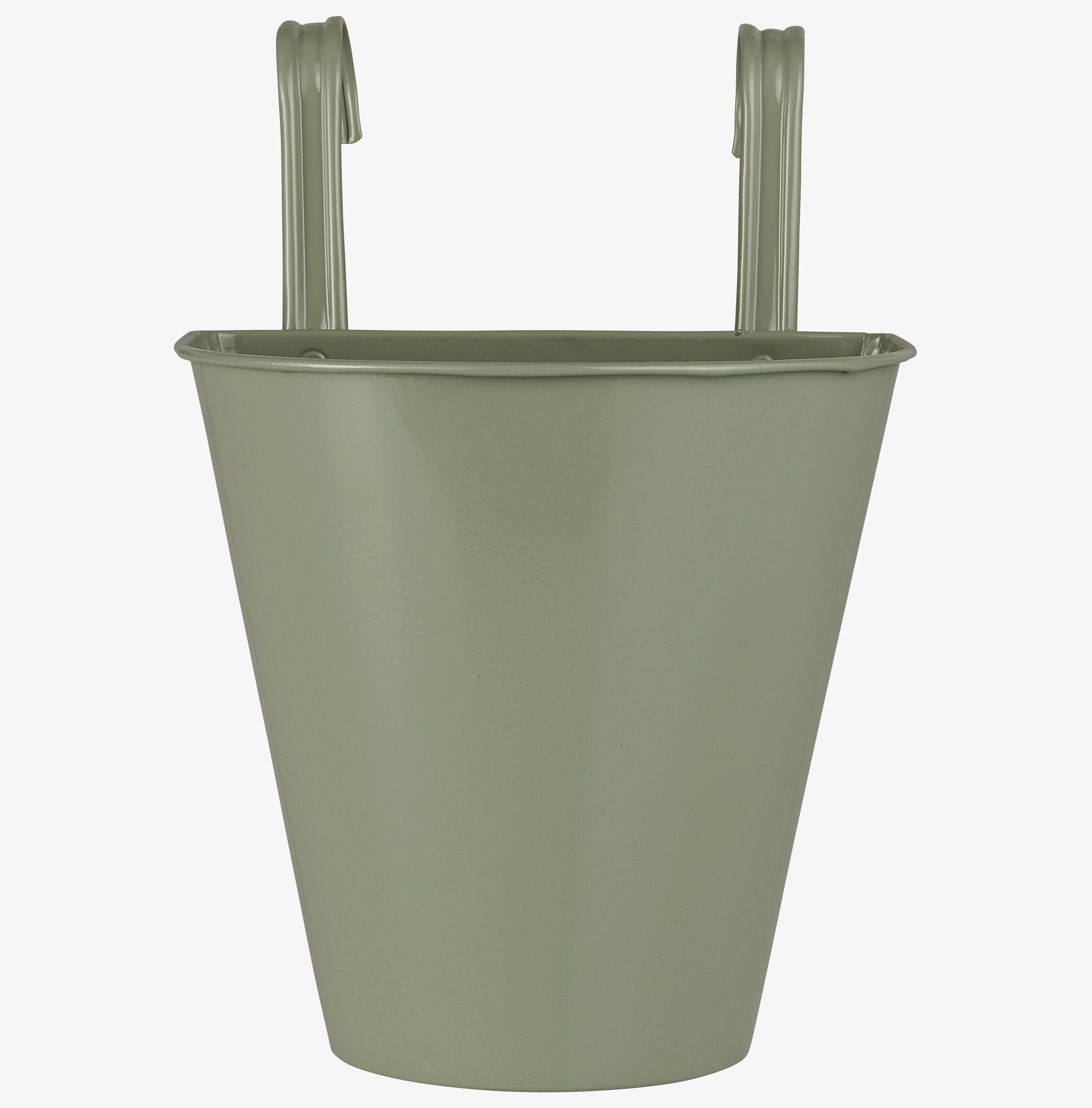 Väggkruka Light Green från IB Laursen, hängande på vägg