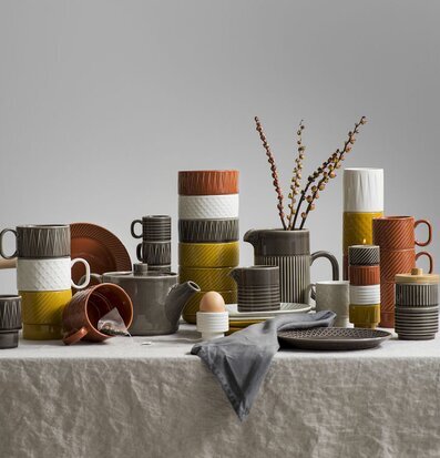 Coffee & More Lattemugg Terrakotta från Sagaform i fokus