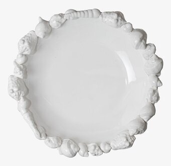 Uppläggningsfat Snäckor från By ON med snäckmönster