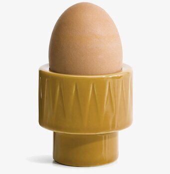 Ljuskopp/Äggkopp Coffee & More Gul från Sagaform