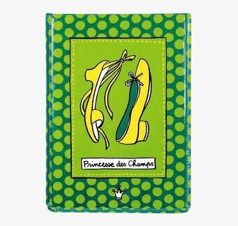 Skolåda Prinsess grön från Derriére la porte, grön design