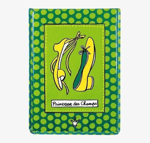 Skolåda Prinsess grön från Derriére la porte, grön design