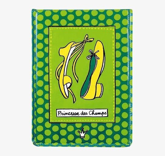 Skolåda Prinsess grön från Derriére la porte, grön design