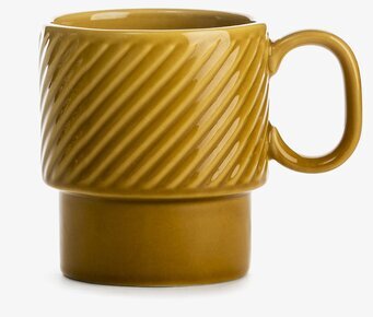 Coffee & More Kaffemugg Gul från varumärket Sagaform