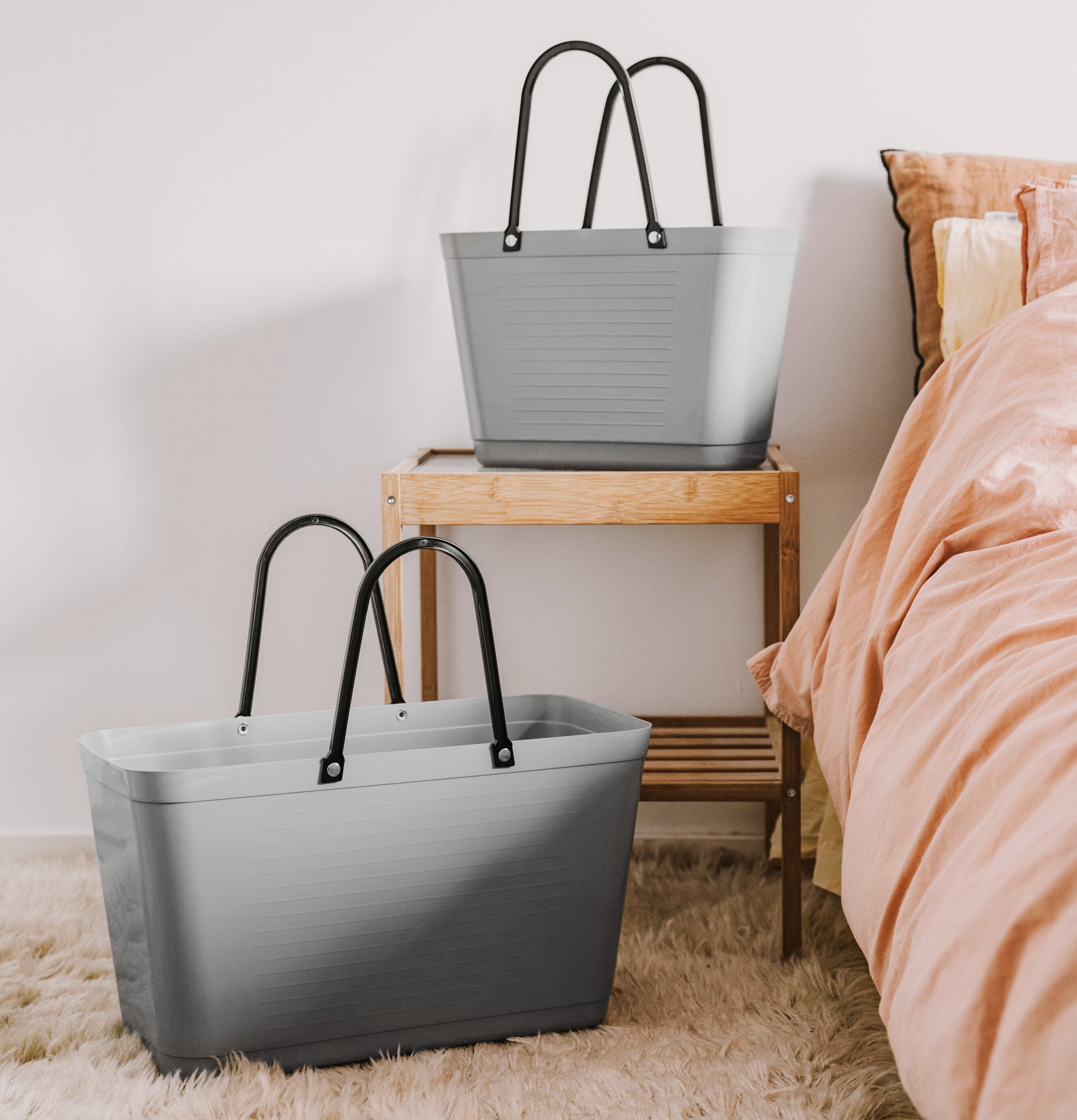 Väska Hinza Ljusgrå - Green Plastic från Hinza i hemmet