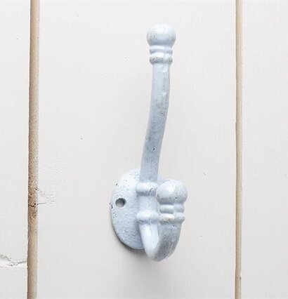 Krok Ljusblå Metall från Multi Agentur på ljus väggpanel