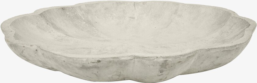 Fågelbad Blombad från Dixie i robust och naturlig design