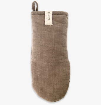 Grillvante Mullvad från Ernst i mullvadsfärgad textil