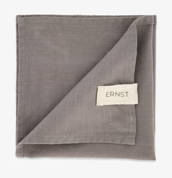 Tygservett Grå 2-Pack från Ernst i sofistikerad grå nyans