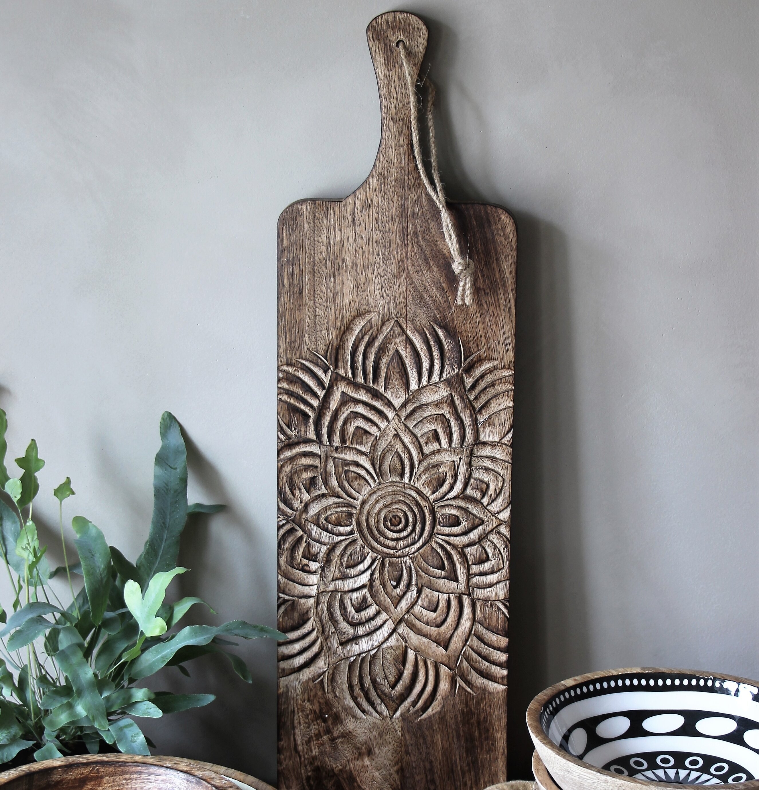 Fleur Skärbräda från Majas Cottage med blomsterristning