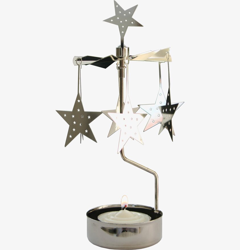 Änglaspel Stjärnor från Pluto Produkter i glänsande metall