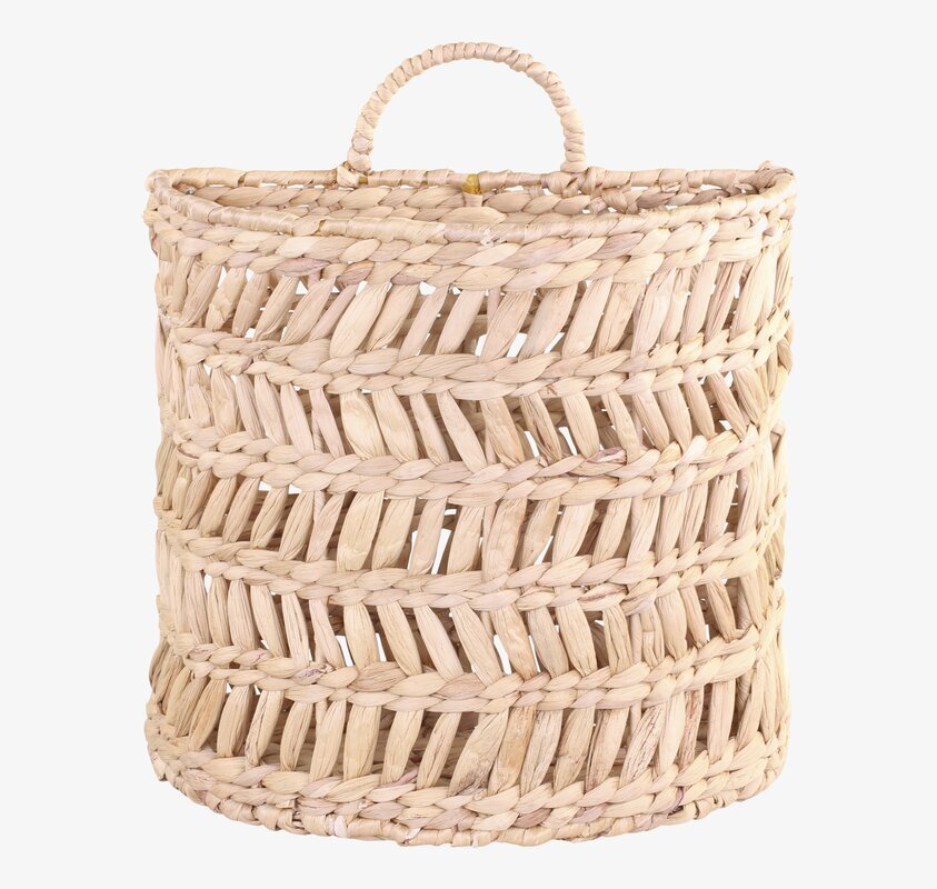 Väggkorg Med Flätat Mönster från Chic Antique hängande