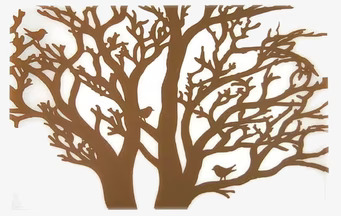 Plasttablett Grenverk nougat från Dixie med grenmotiv