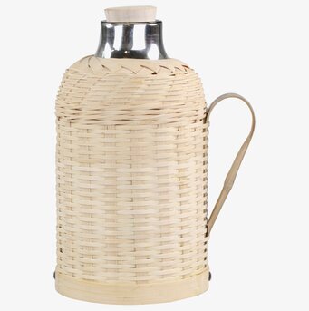 Termos Flätad Bambu Natur från Chic Antique i neutral miljö