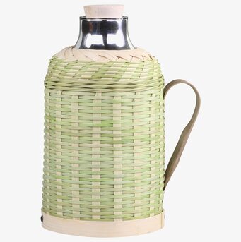 Termos Flätad Bambu Verte från Chic Antique i bambumaterial