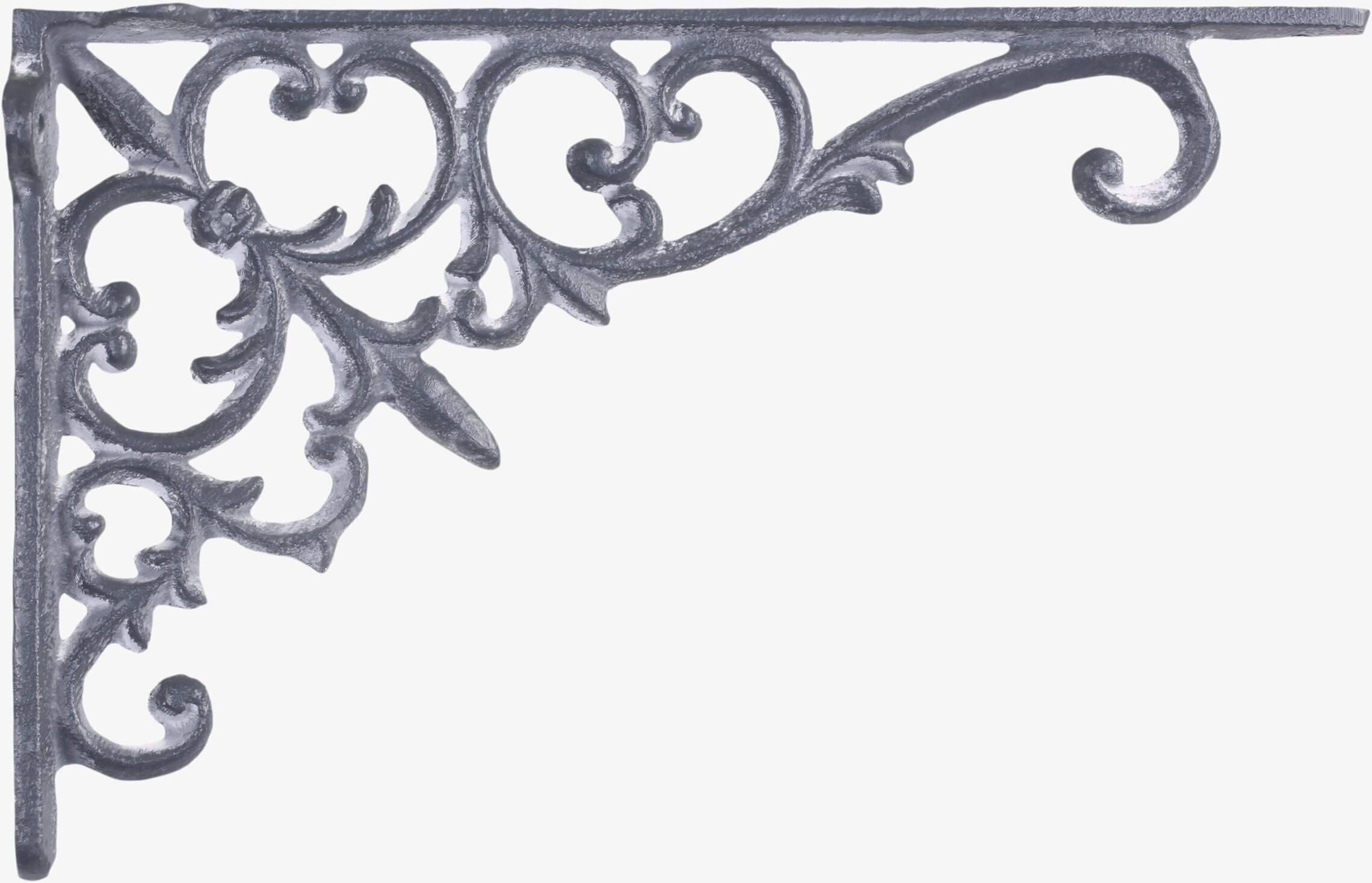 Hyllkonsol Antik Grå från Chic Antique med detaljerad design