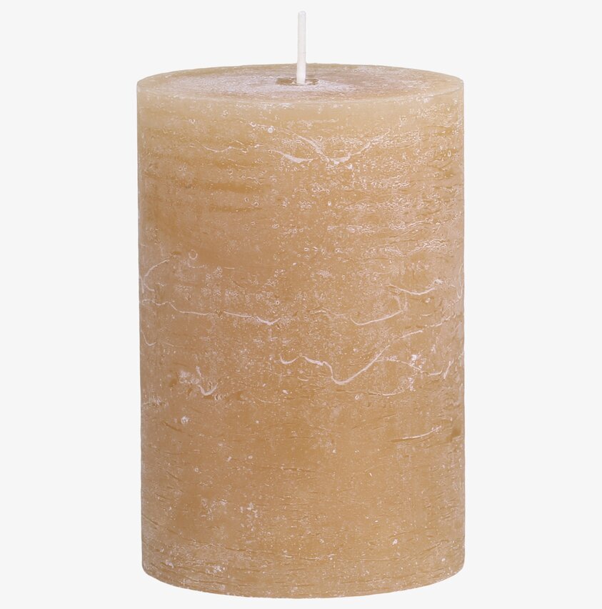 Blockljus Rustik Honung från Chic Antique med rustik finish