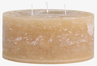 Blockljus Macon Rustik Honung Chic Antique Ljus Stearinljus Värmeljus