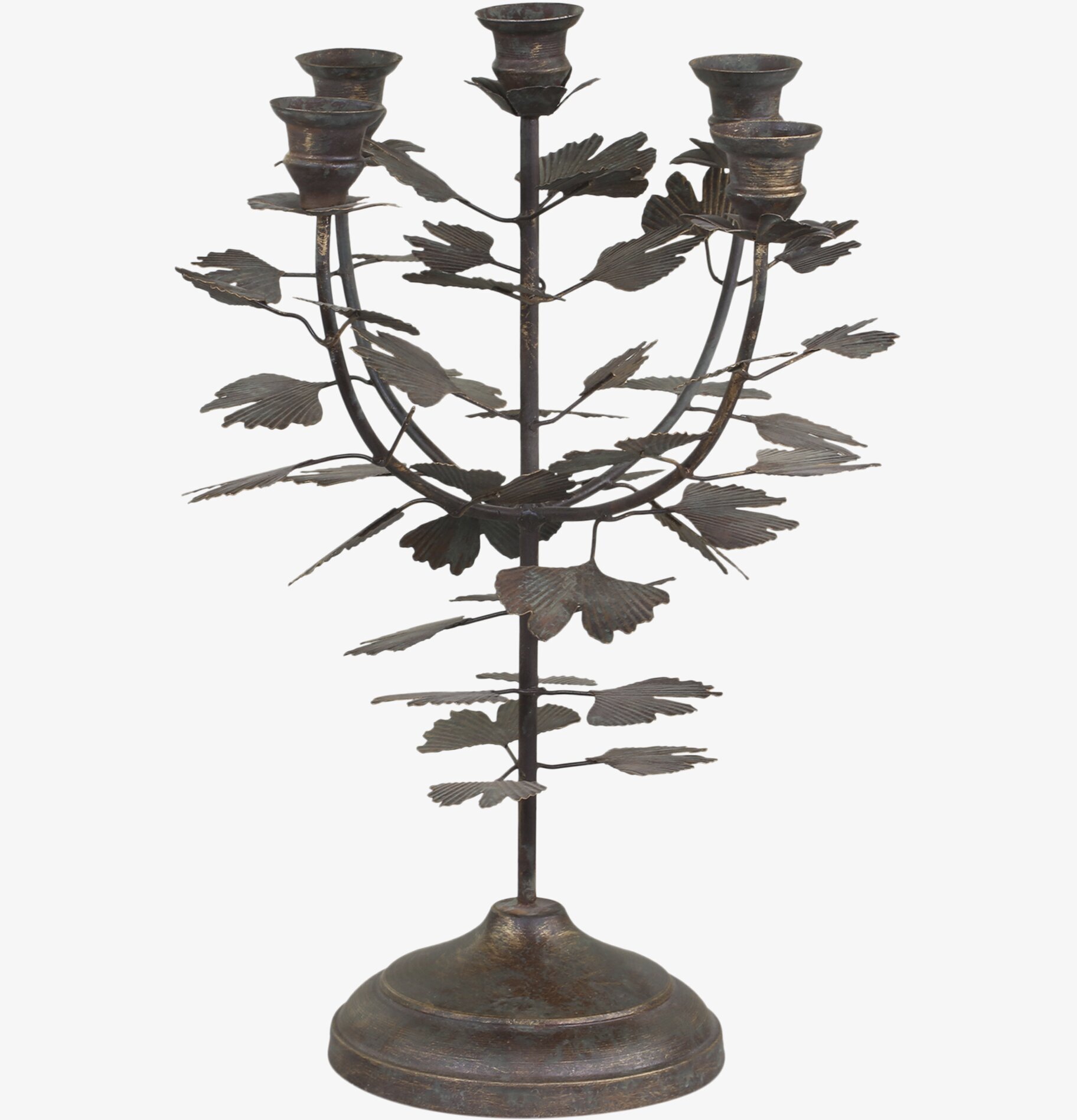 Fransk Ljusstake Antik Mässing från Chic Antique i fokus