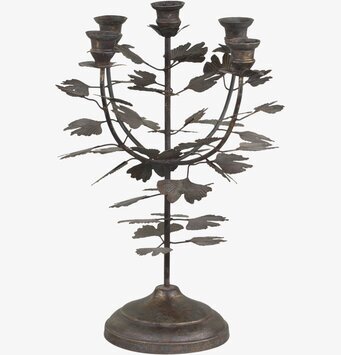 Fransk Ljusstake Antik Mässing från Chic Antique i fokus