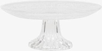 Kakfat Glas Med Mönster från Chic Antique på neutral bakgrund