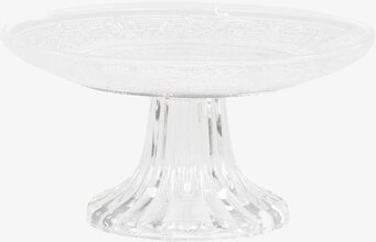Kakfat Glas Med Mönster från Chic Antique, elegant serveringsfat