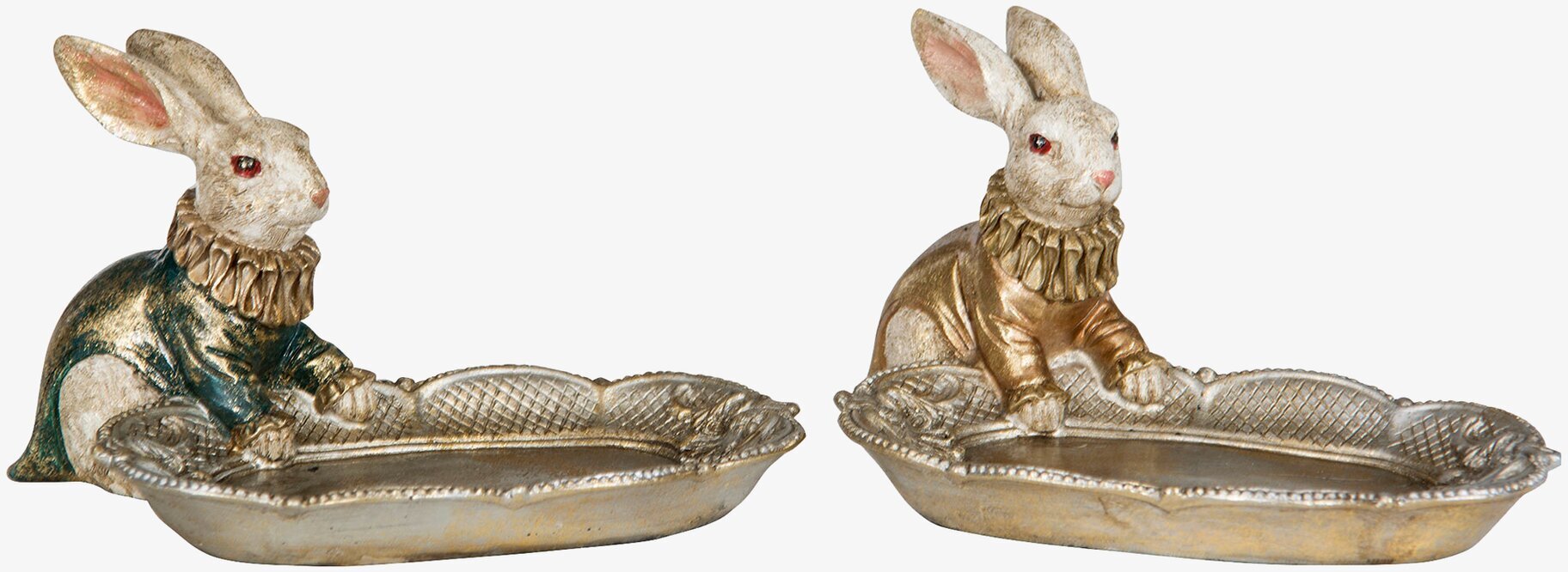 Kanin Fat Mörkgrön från A Lot Decoration med kaninfigur