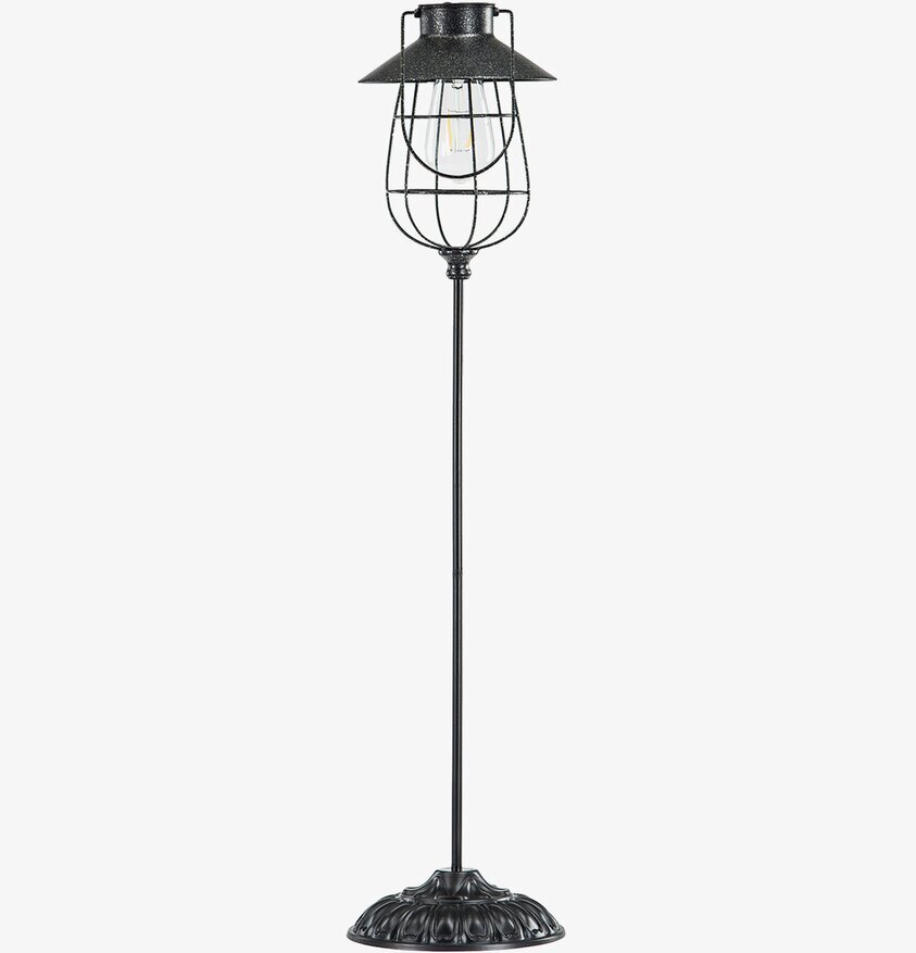 Lampa Solcell LED Fot Rund från A Lot Decoration utomhus