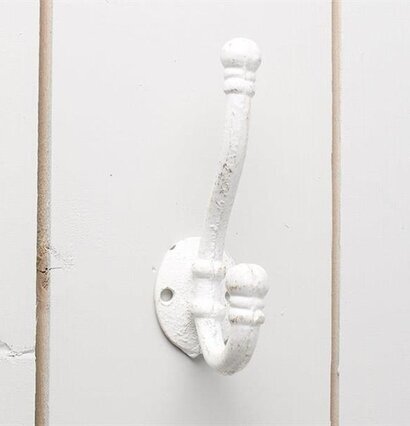 Krok Naturvit Metall från Multi Agentur på vit väggpanel