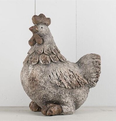 Trädgårdshöna Grå Magnesia från Multi Agentur på ljus yta