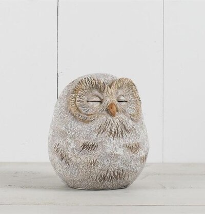 Uggla Grå Poly från Multi Agentur, dekorativ prydnadsuggla