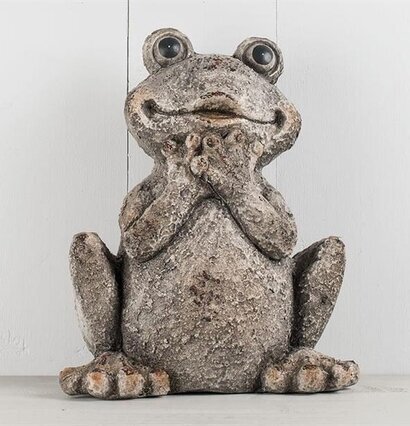 Trädgårdsgroda Grå Magnesia från Multi Agentur i trädgård