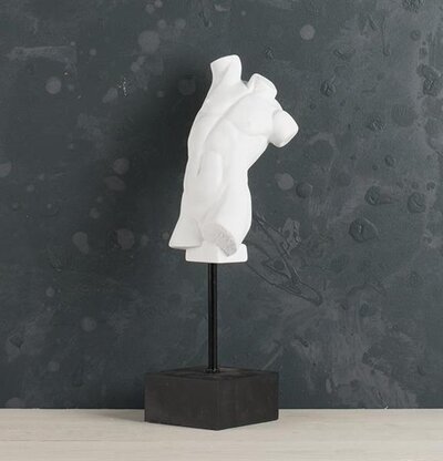 Torso Stativ Vit från Multi Agentur i minimalistisk design