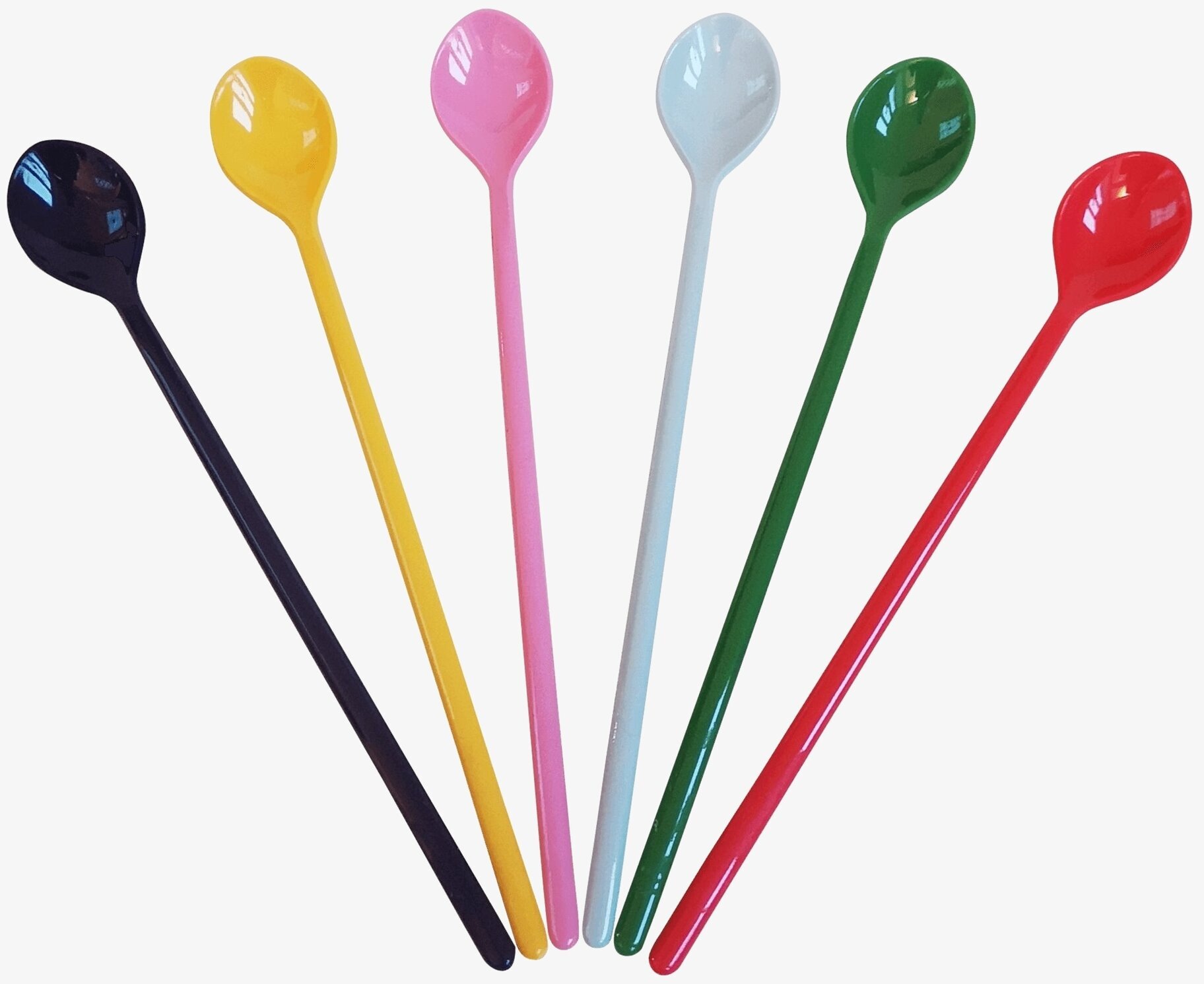 Långa Skedar - Favorite Colors från Rice i olika färger