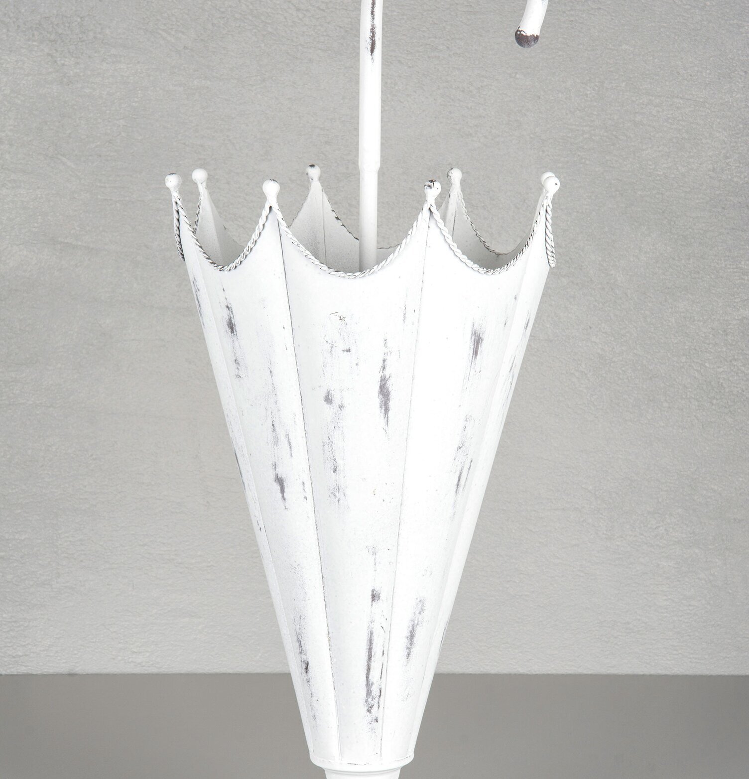 Paraplyställ Metall Vit från A Lot Decoration i vit metall