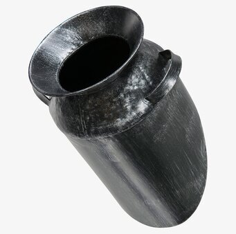 Mjölkhink Vägg Svart från A Lot Decoration på vägg