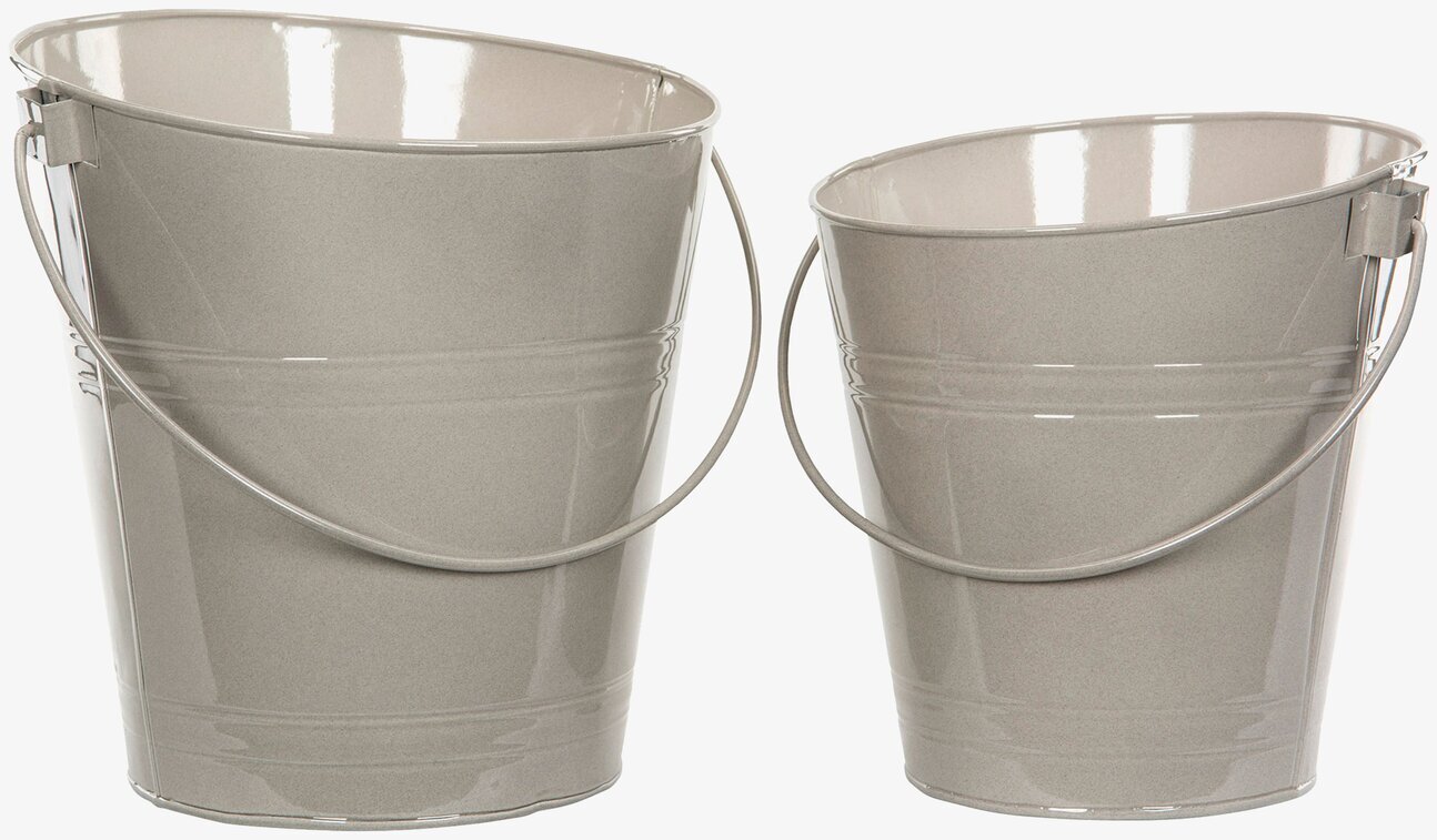 Hink Emalj Sand från A Lot Decoration i två storlekar